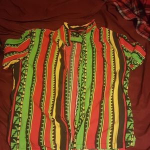 PacSun Tribal, Rastafarian shirt